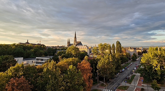 Dnešní pohled na rodnou Olomouc (2024)